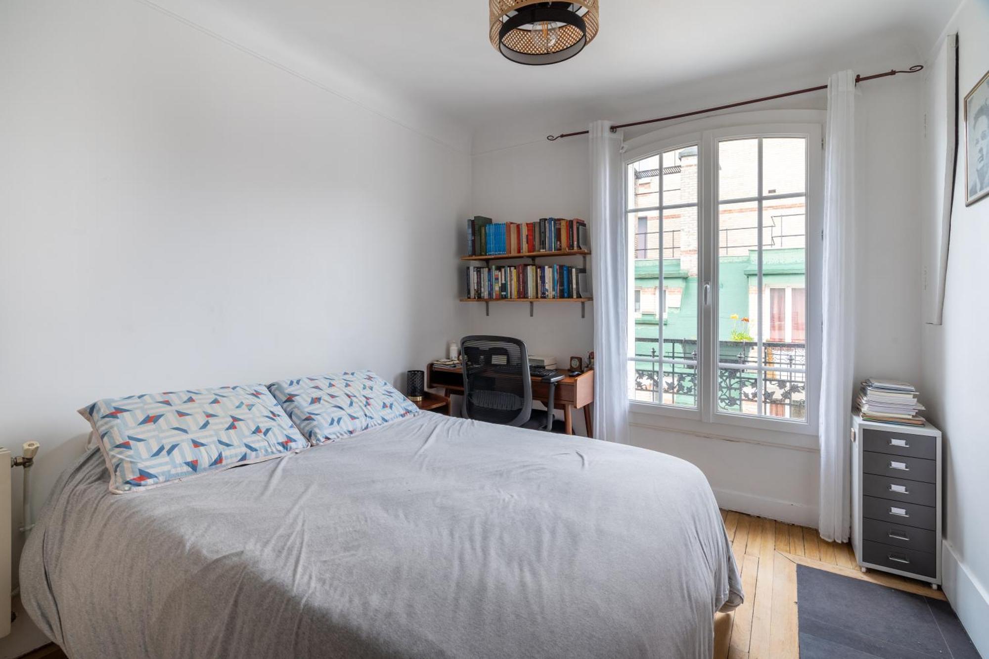 Chic 1bd With Balcony Picpus Appartamento *